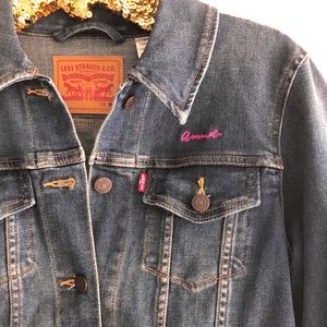 Embellished Levi Strauss Denim Jacket